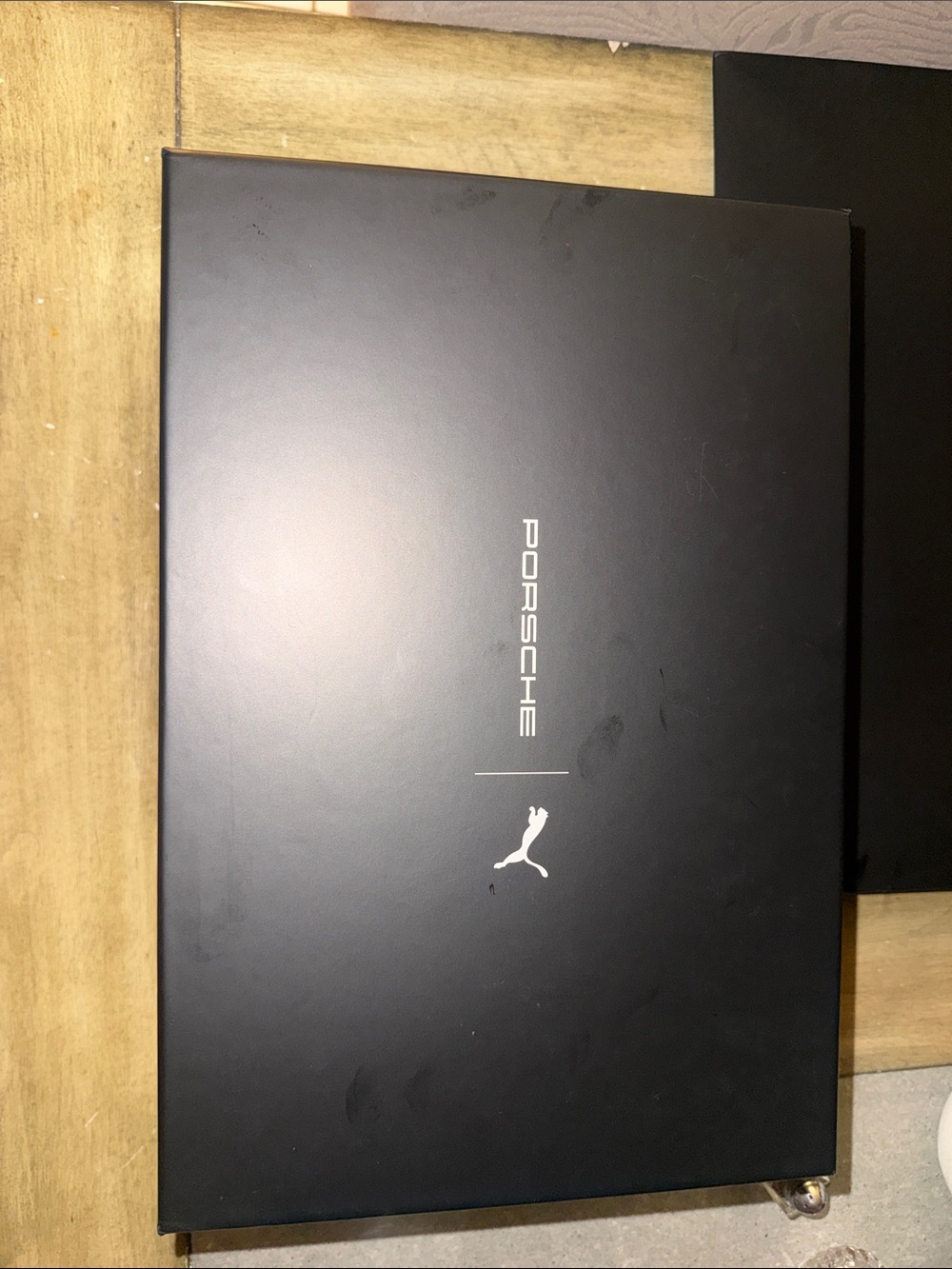 Porsche Design Black Gift/Storage Box with White Logo
